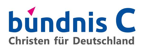 Zu sehen ist das Logo der Partei Bündnis C - Christen für Deutschland