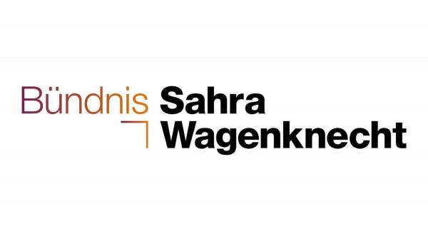 Zu sehen ist das Logo der Partei Bündnis Sahra Wagenknecht