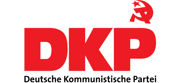Zu sehen ist das Logo der Deutschen Kommunistischen Partei 