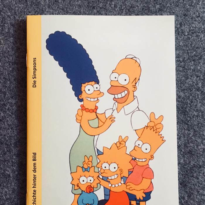 Buchcover:" Die Simpsons! Die Simpsons?"