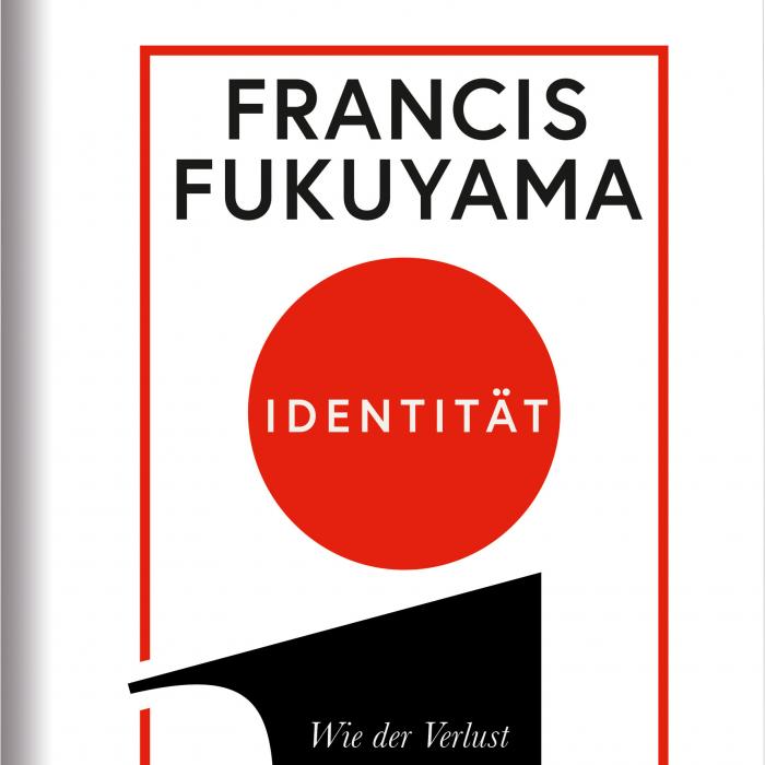 Buchcover von " Identität" von Francis Fukuyama.