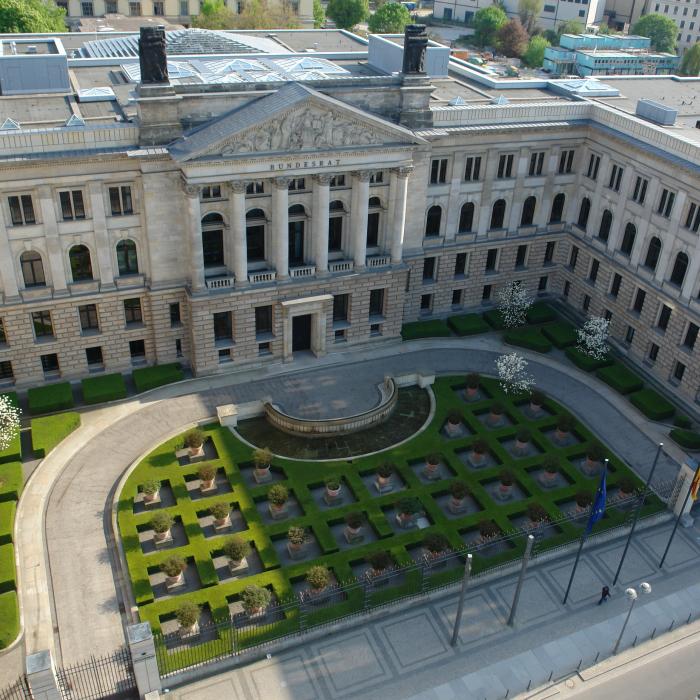 Das Gebäude des Bundesrates